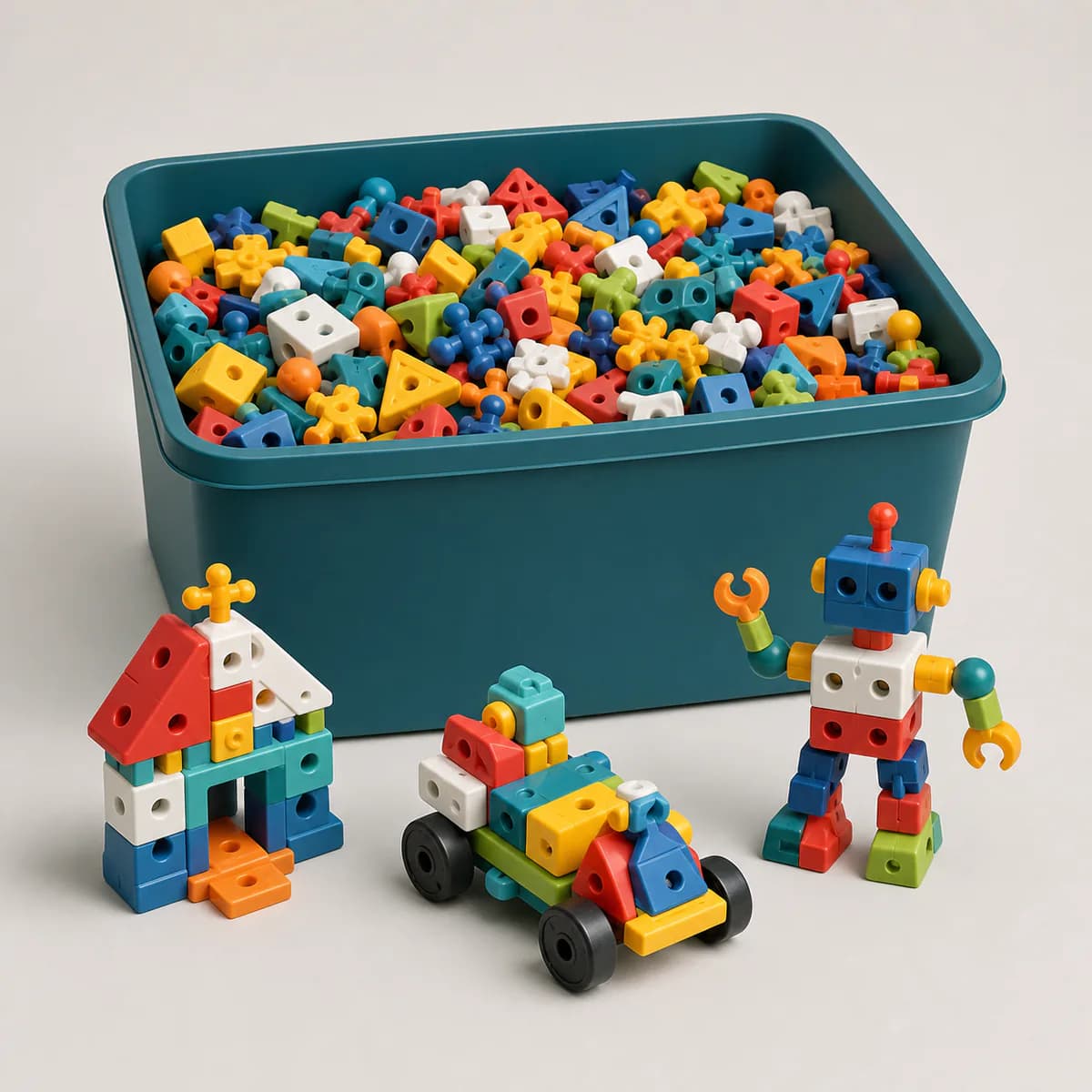 Set costruzioni creative 500 pezzi